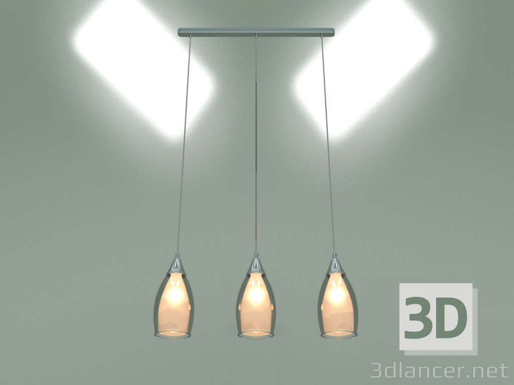 3d model Pendant lamp Cosmic 50285-3 (chrome) - preview