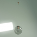 3d model Pendant lamp Selene diameter 30 (pink gold) - preview