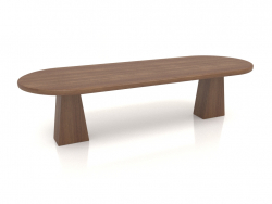 Banc VK 05 (1400x500x350, bois brun clair)