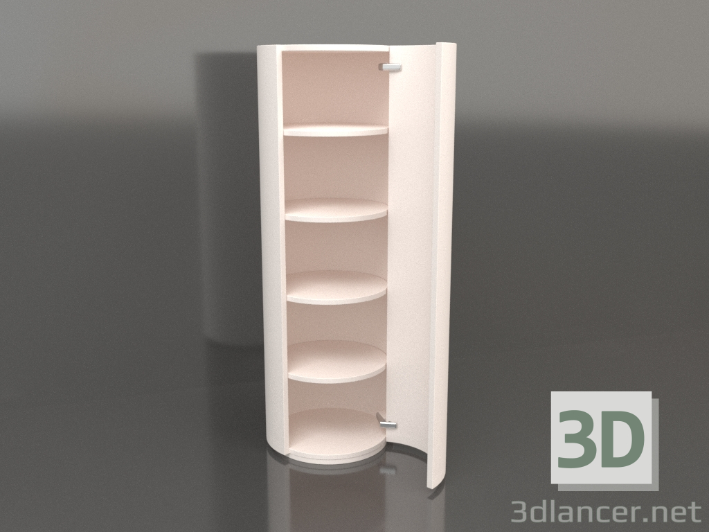 3d model Gabinete (con puerta abierta) TM 09 (D=503х1510, lechoso) - vista previa