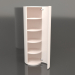 3d model Cabinet (with open door) TM 09 (D=503х1510, milky) - preview