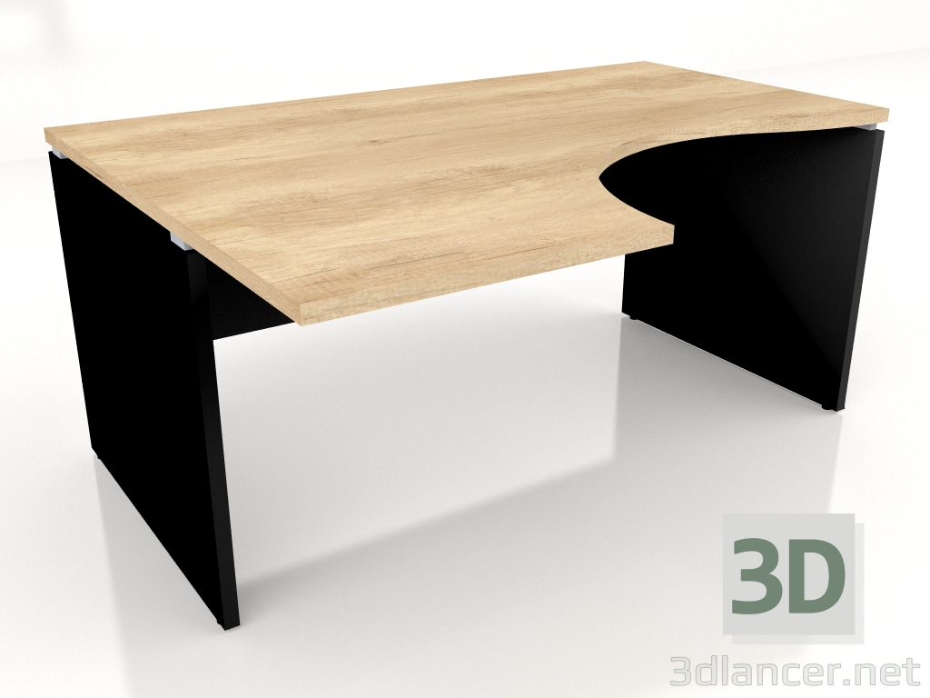 3d model Mesa de trabajo Ogi V BVG10 (1600x1200) - vista previa