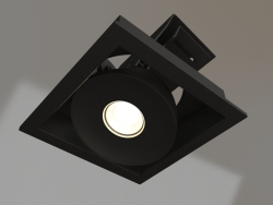 Lampe CL-SIMPLE-S80x80-9W Day4000 (BK, 45 Grad)