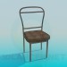 3d model Ordinary chair - preview