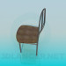 3d model Ordinary chair - preview