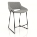 3d model Bar stool on low runners - preview