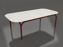 Mesa de centro (Rojo vino, DEKTON Sirocco)