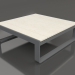 Modelo 3d Mesa de centro 90 (DEKTON Danae, Antracite) - preview