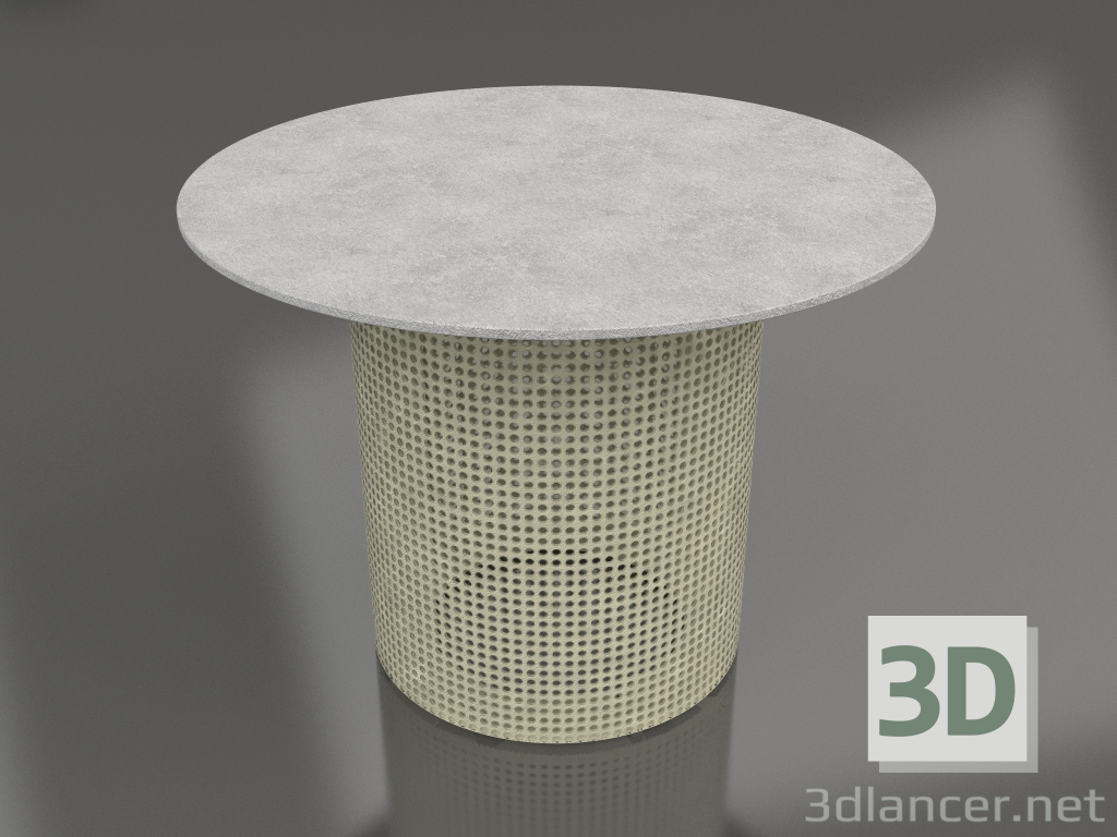 Modelo 3d Mesa de centro redonda Ø60 (Ouro) - preview