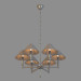 3d model Chandelier A2398LM-6BA - preview