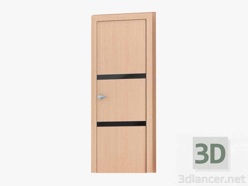 3d model Puerta de interroom (31.30 negro) - vista previa