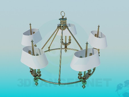 Modelo 3d Candelabro - preview