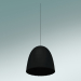 3d model Pendant lamp (Bell 95, Glossy Black) - preview