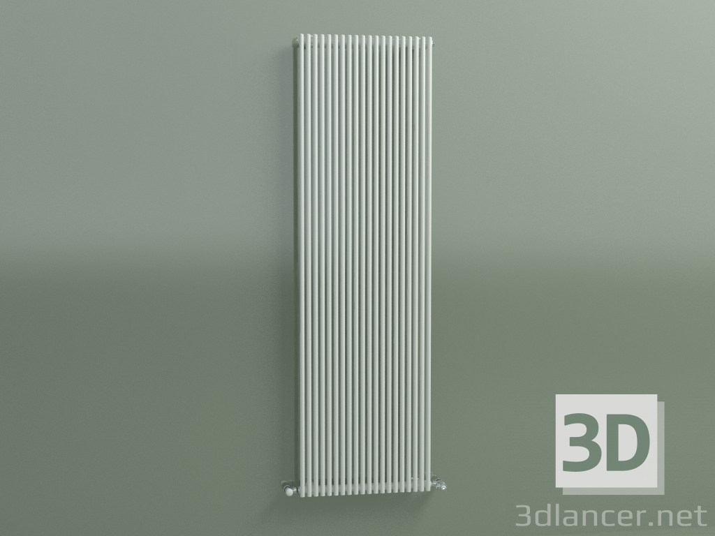 3d model Radiator vertical ARPA 18 (1820x541, white RAL 9016) - preview