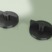 3d model Set of 2 mixing shut-off valves (19 51 V, ON) - preview