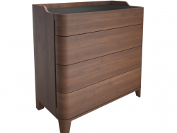 Commode Junius en noyer massif, LA REDOUTE INTERIEURS