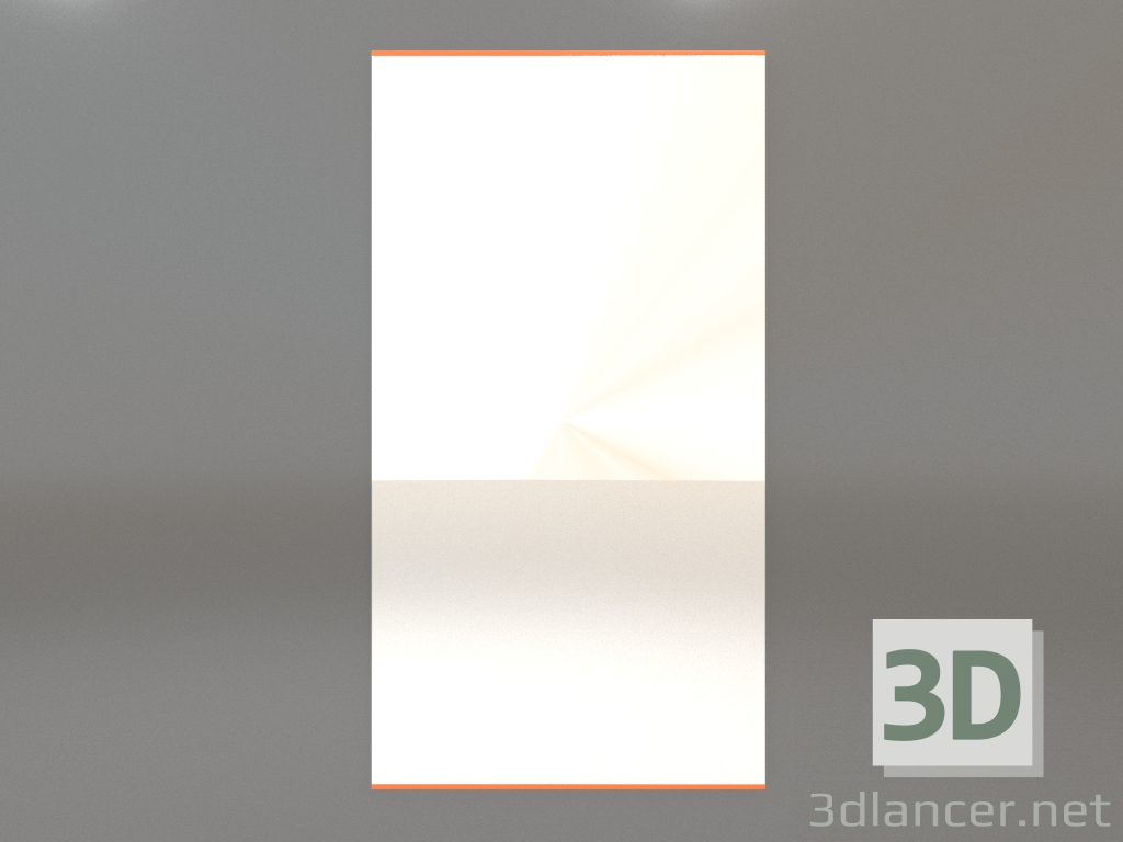 3d model Mirror ZL 01 (800х1500, luminous bright orange) - preview