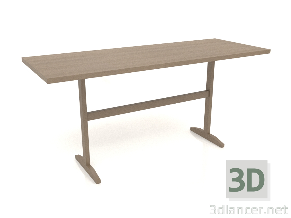 3d model Mesa de trabajo RT 12 (1600x600x750, gris madera) - vista previa