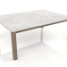 3d model Coffee table 70×94 (Bronze, DEKTON Kreta) - preview