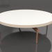 3d model Round coffee table Ø120 (Sand, DEKTON Zenith) - preview