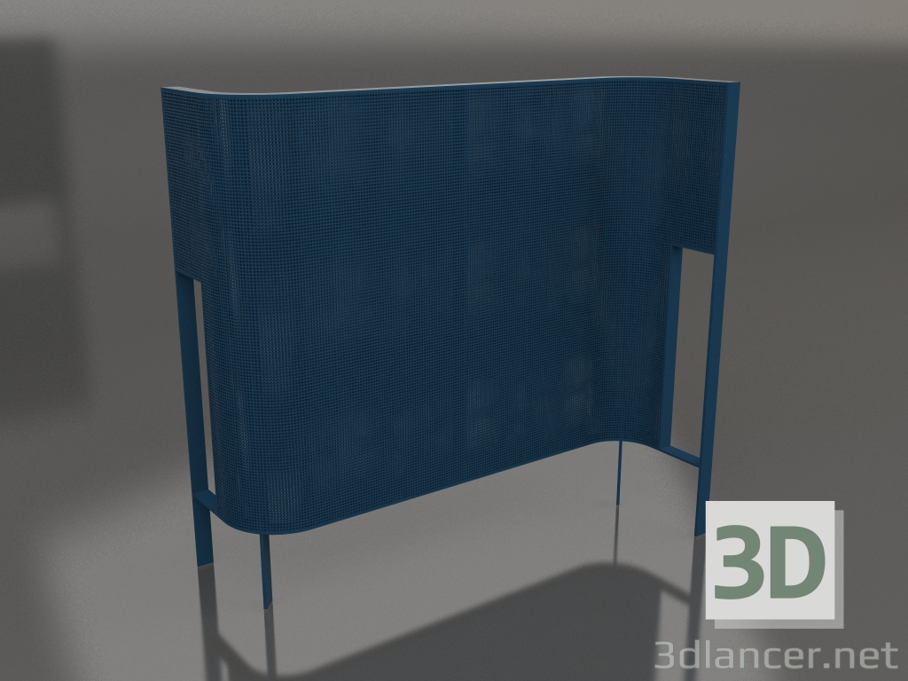 modello 3D Partizione (grigio blu) - anteprima