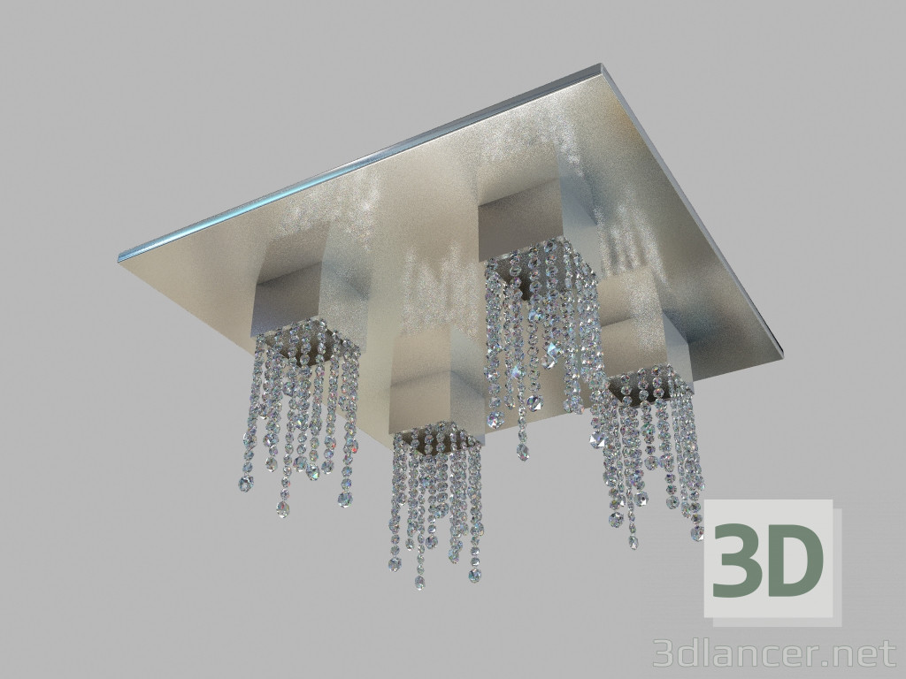 modello 3D Lampadario Perlina MX 93701-5 - anteprima