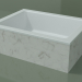 modello 3D Lavabo da appoggio (01R121101, Carrara M01, L 48, P 36, H 16 cm) - anteprima