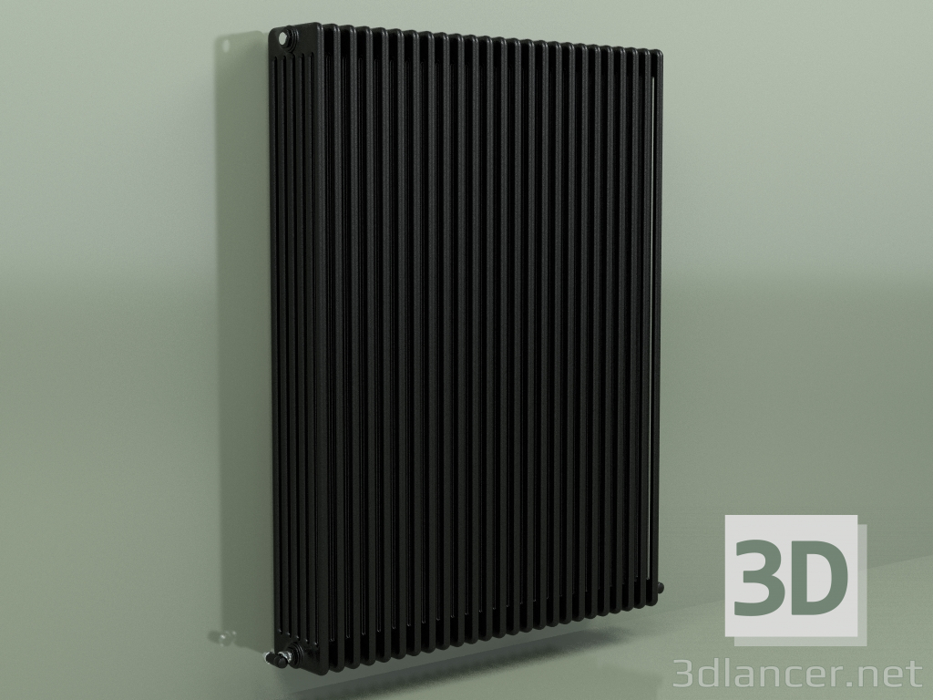 3d model Radiator TESI 6 (H 1500 25EL, Black - RAL 9005) - preview