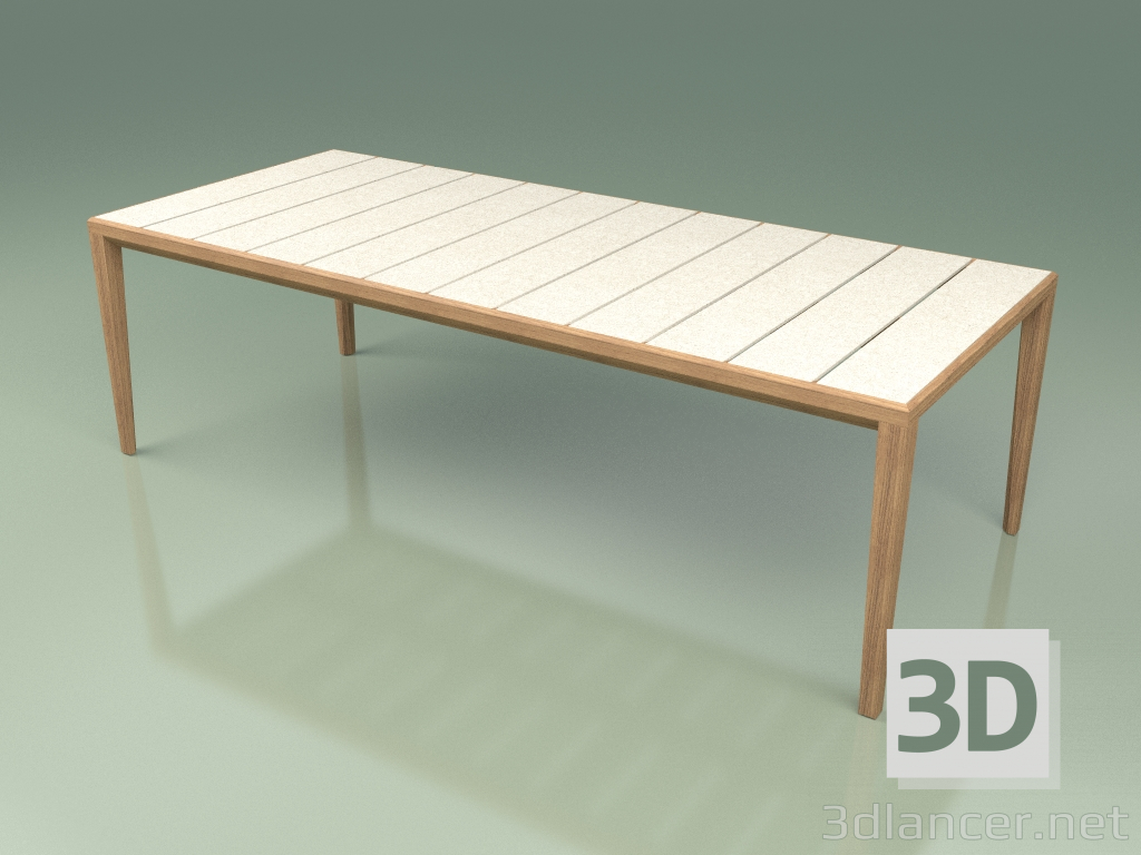 3d model Mesa comedor 174 (Gres Ivory) - vista previa