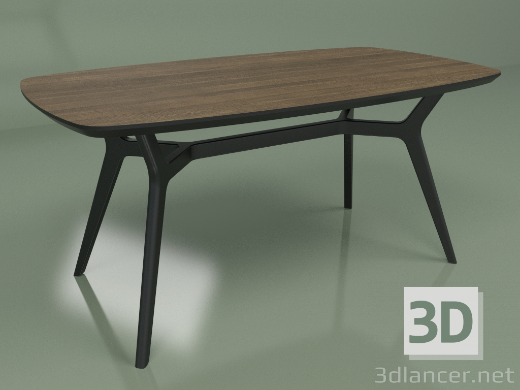 3d model Mesa de comedor Johann Nogal (1600x900) - vista previa