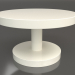 modèle 3D Table basse JT 022 (D=600x350, couleur plastique blanc) - preview