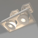 3d model Lamp CL-SIMPLE-S148x80-2x9W Warm3000 (WH, 45 deg) - preview