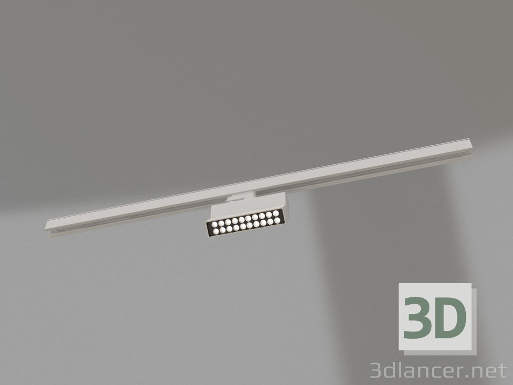 3d model Lámpara LGD-LOFT-TRACK-4TR-S170-10W White6000 (WH, 24 deg, DALI) - vista previa