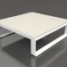 modèle 3D Table basse 90 (DEKTON Danae, Blanc) - preview