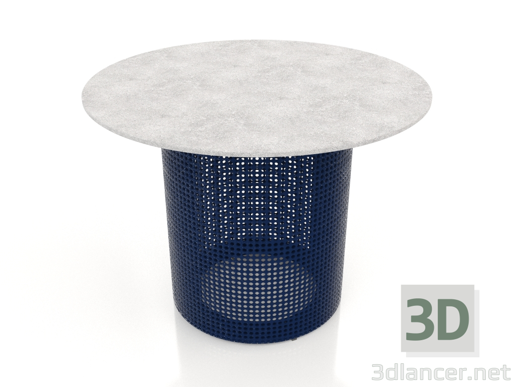 modèle 3D Table basse ronde Ø60 (Bleu nuit) - preview