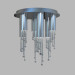 3d model Chandelier ceiling Perlina MX93701-7 - preview