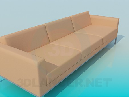 3D Modell Sofa - Vorschau