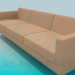 3D Modell Sofa - Vorschau