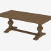 3d модель Стіл обідній 84 "NEW TRESTLE TABLE (8831.1003.M.602) – превью