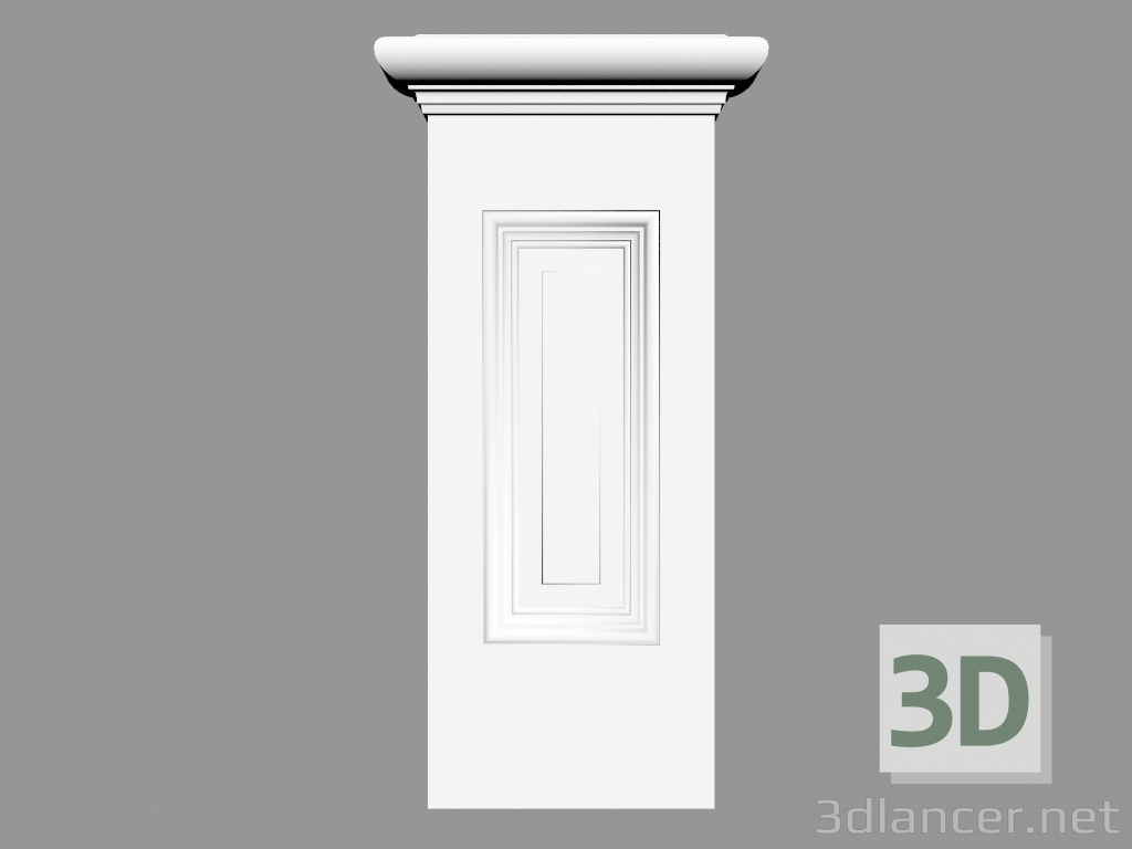 3d model Pedestal (PN1) - vista previa