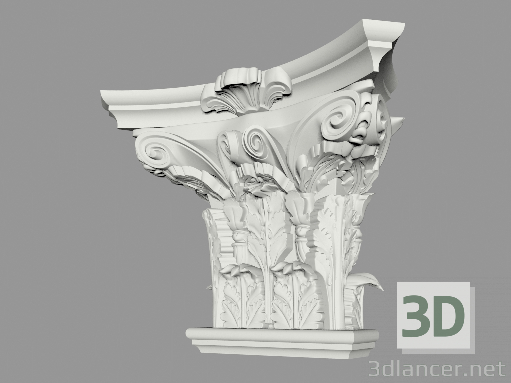 3d model Capital (Ш7) - vista previa