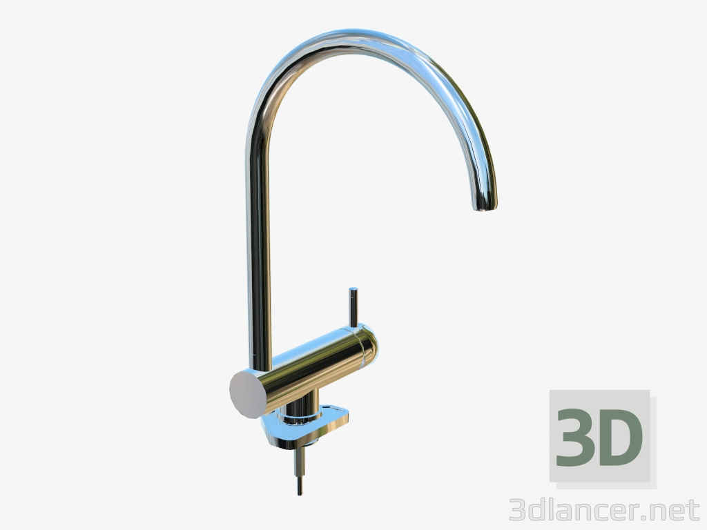 modello 3D Rubinetto cucina Izzy Turnie - anteprima