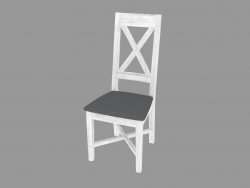 Chair upholstered (PRO.110.XX 44x105x39cm)