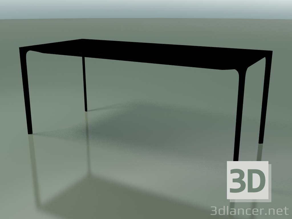 Modelo 3d Mesa retangular 0814 (H 74 - 79x180 cm, laminado Fenix F02, V39) - preview