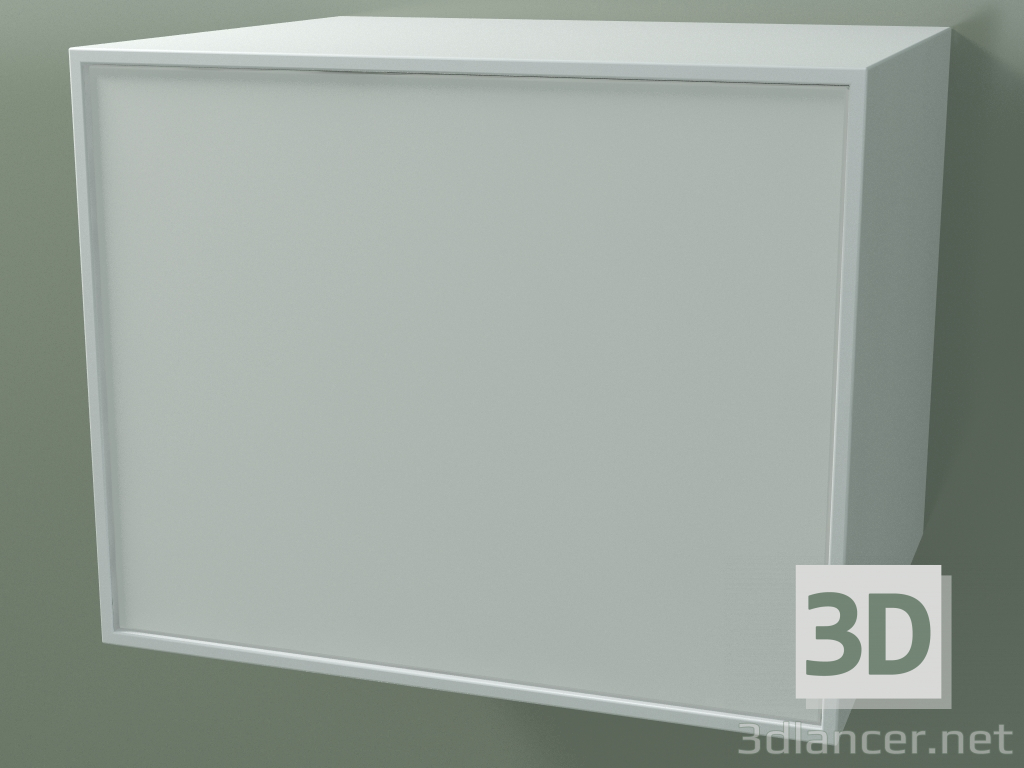 3d model Cajón (8AUBCB03, Glacier White C01, HPL P01, L 60, P 50, H 48 cm) - vista previa