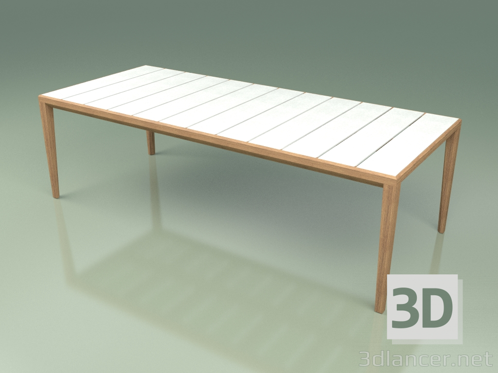 3d model Mesa de comedor 174 (Glazed Gres Ice) - vista previa