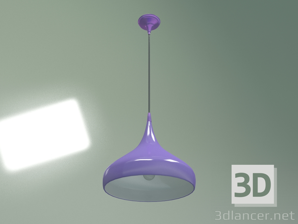 Modelo 3d Candeeiro suspenso Spinning BH2 (roxo) - preview