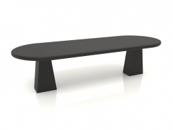 Bench VK 05 (1400x500x350, wood black)