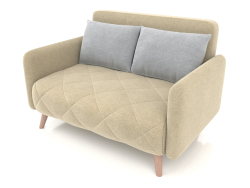 Divano letto Cardiff (beige-lavanda melange)