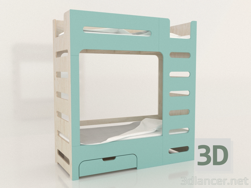 modello 3D Letto a castello MOVE ER (UTMER0) - anteprima